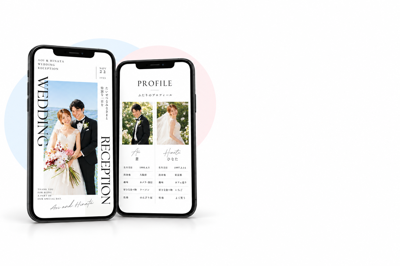 Purofuの写真入り表紙とゲスト情報ページを表示したスマートフォン